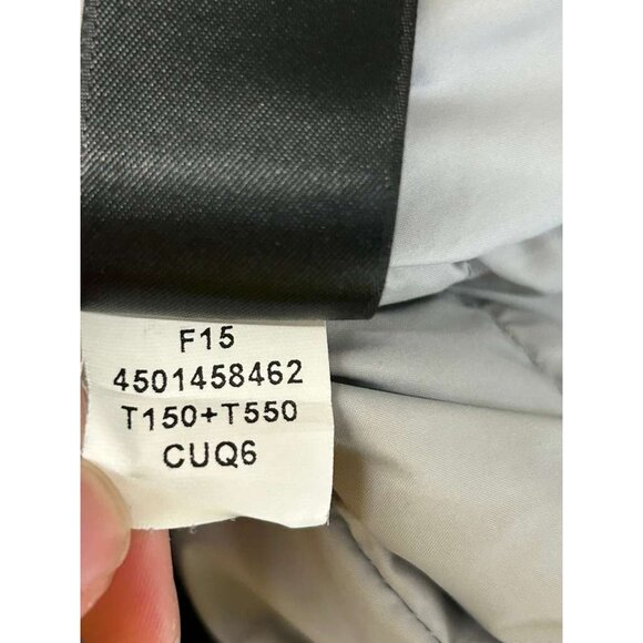 The North Face Nuptse Women's M Gray 700 Fill Goose Down Full Zip Puffer Vest - Picture 9 of 16